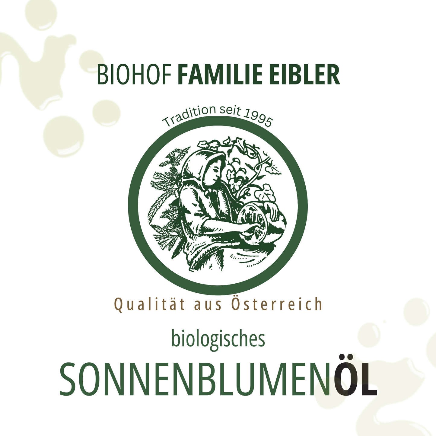 Biologisches Sonnenblumenöl
