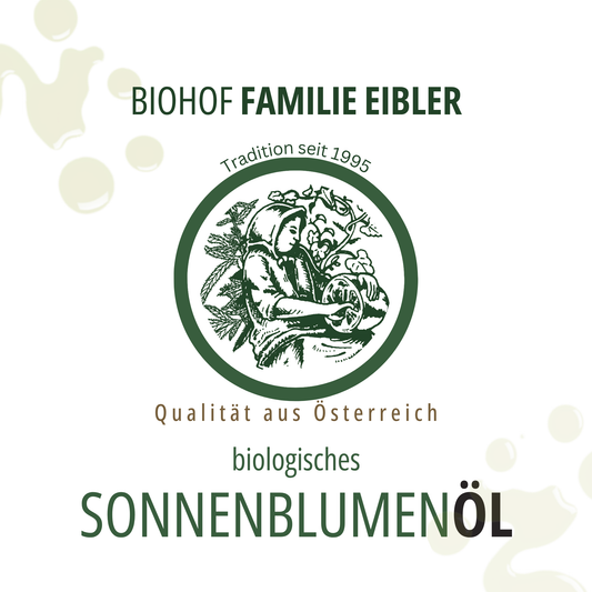 Biologisches Sonnenblumenöl