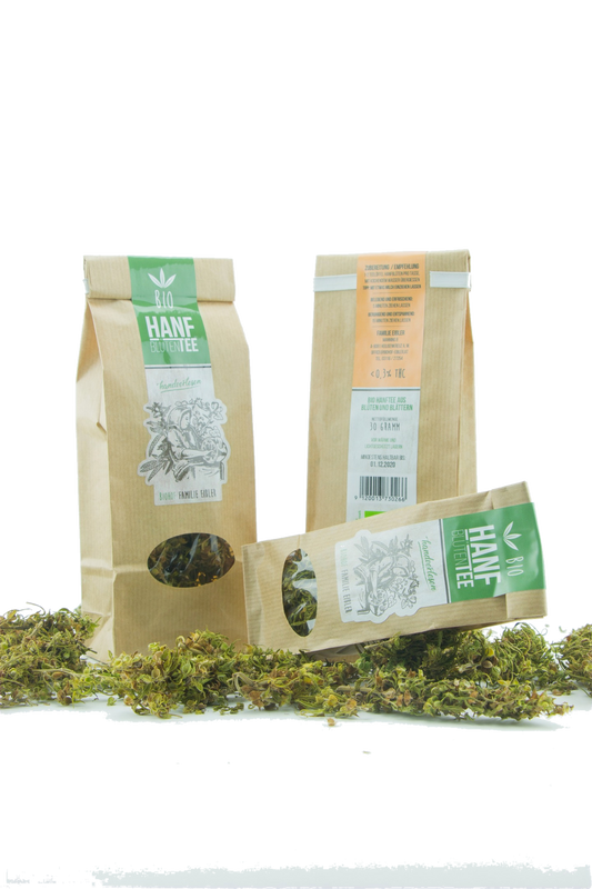 Biologischer Hanftee